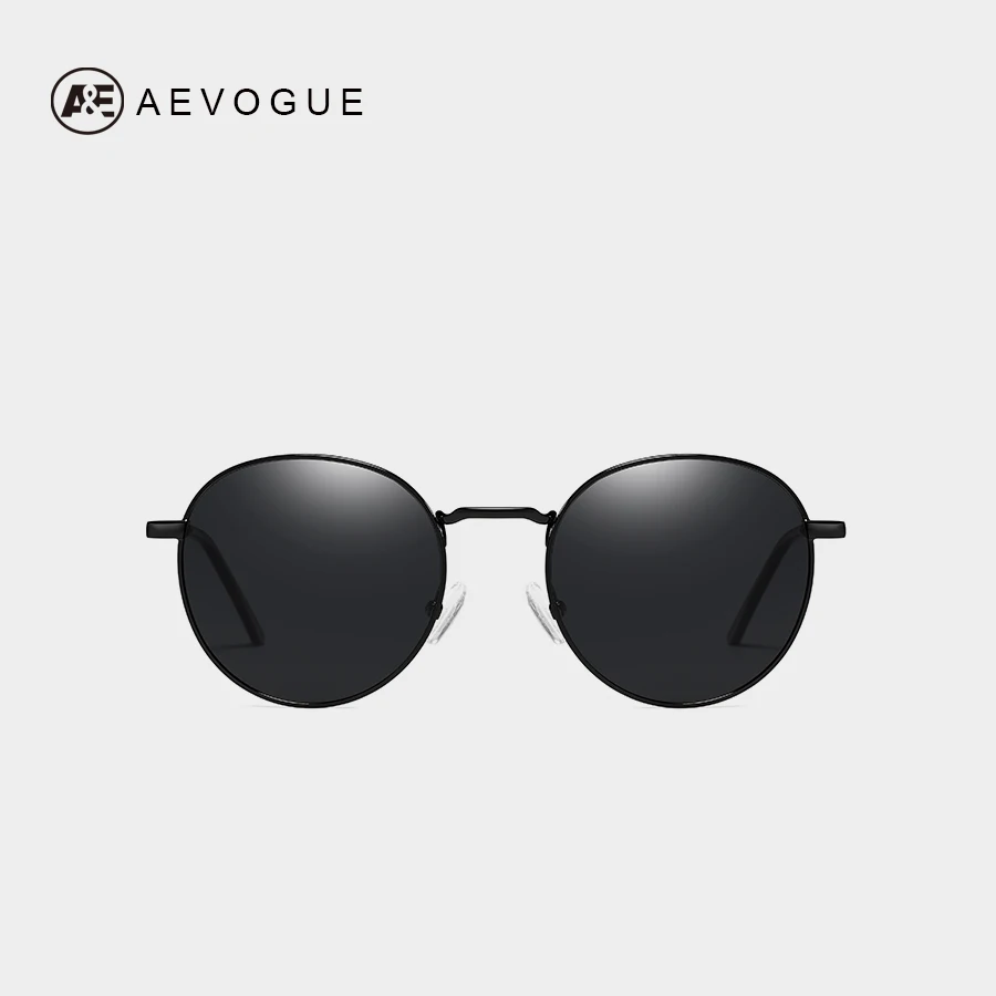 

AEVOGUE New Polarized Retro Sunglasses Women Round Metal Frame Brand Designer Unisex Sun Glasses UV400 AE0765