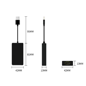 

Android Car Navigation USB Carplay Module Bluetooth Connection Cell Phone Projection Carplay Case Multimedia Player for iPhone