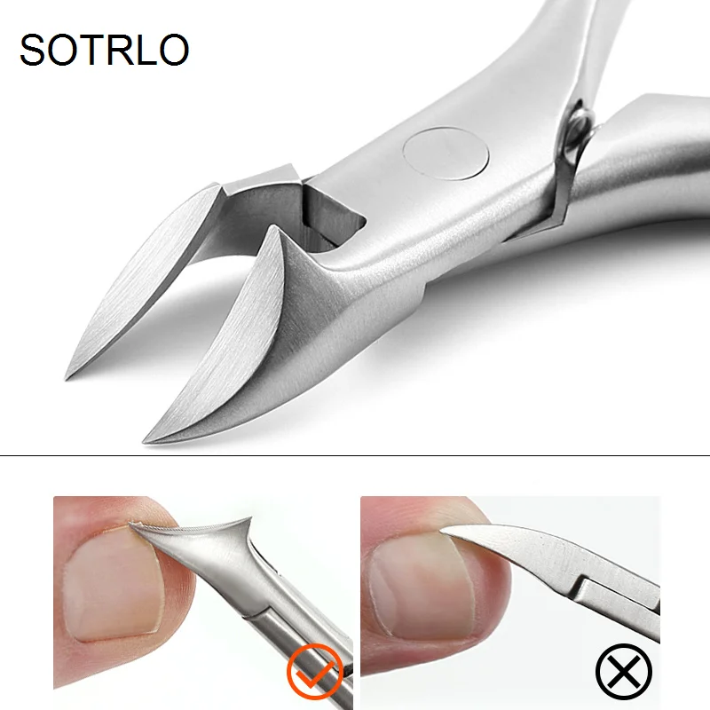 

Foot Cuticle Scissors Pliers Manicure Remover Tool Trimmer Cutters Paronychia Nippers Feet Care Toe Nail Clippers Good Quality