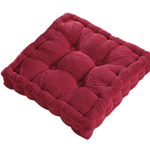 Rose Red 38x38 мягкое уплотненное сиденье Подушка коврик подушка офисный бар балкон домашний декор - Цвет: Rose Red
