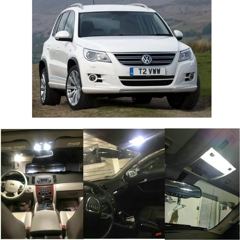 

LED interior lighting complete set For VW Tiguan 5N Touareg I 7L Touareg II 7P C2 Touran 1T GP GP2