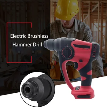 

For 18V MKT Battery 18V Rechargeable Electric Brushless Cordless Hammer Drill Without Battery