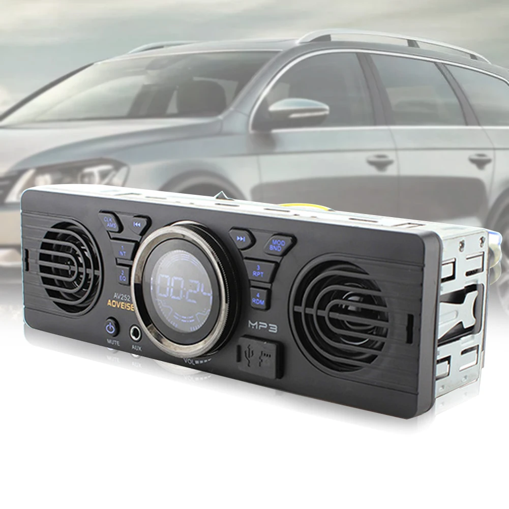 MP3 2 динамик аудио плеер автомобильное радио стерео электроника Аксессуары Bluetooth Мультимедиа ЖК-дисплей авто в тире FM
