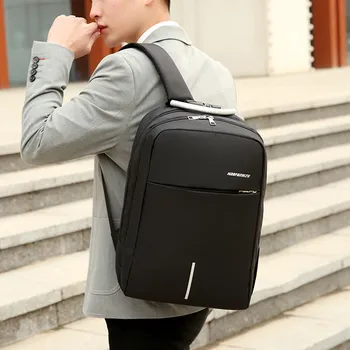 

2020 New Anti-Theft Password Backpack Waterproof Oxford Backpack Phone Bag Computer Compartment Key Bag USB Women Backpack
