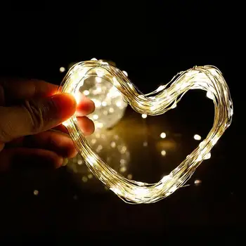 

Fairy Light Copper Wire Solar Power Fairy String Light Festival Outdoor Yard Super Bright Fairy String Garden Landscape Lamp