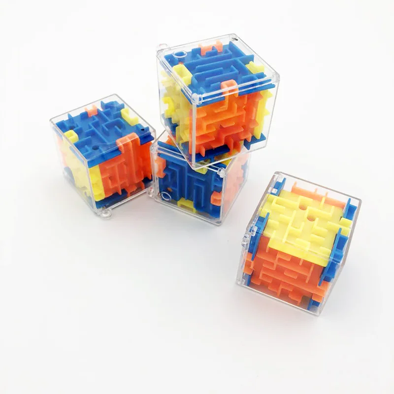 

Mini Labyrinth Ball Early Teaching Educational Toys Children 3 D Walking Beads Rotating Interactive Learning For Childrentoy
