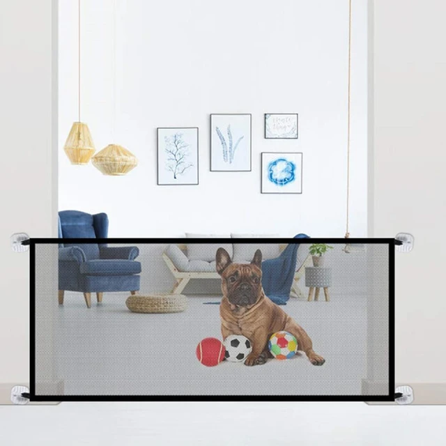 Barrière De Sécurité Rétractable En Maille Pour Chien, Pour L'intérieur Et  L'extérieur, Garde De Sécurité, Pliable, Pour Tout-petit - Clôtures Chien -  AliExpress