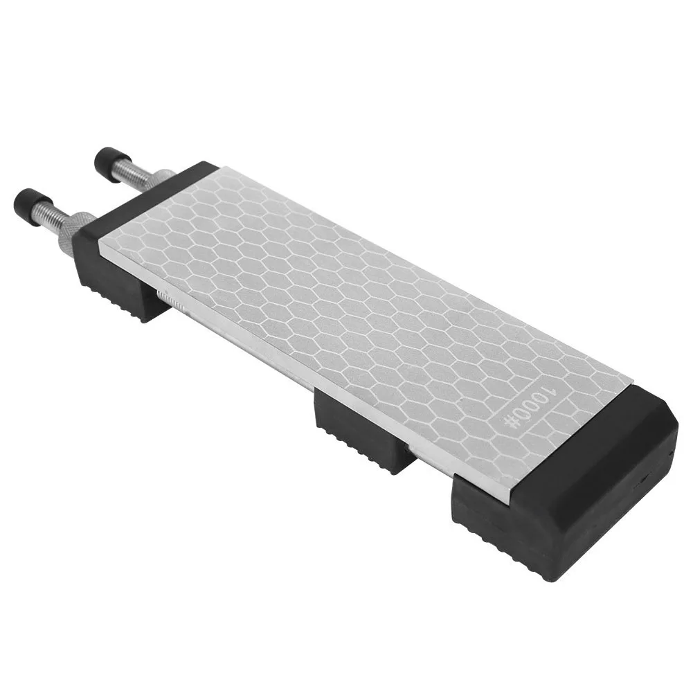 Double Sided Durable Constant Angle Diamond With Base 400 1000 Grit Home Practical Gadget Non Slip Sharpening Stone Kitchen Tool