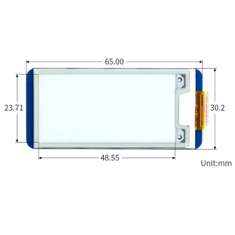 Raspberry Pi Display E-Ink da 2,13 pollici Schermo 250×122 Cappello e-paper per Raspberry Pi 4B/3B /3B/Zero Jetson Nano per Arduino STM32  7