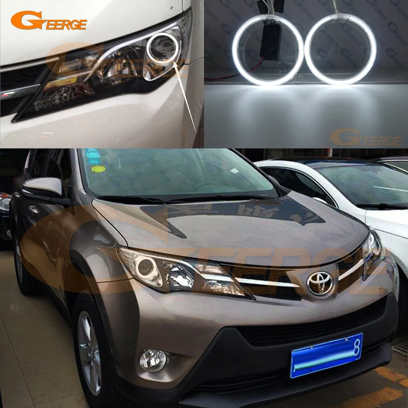 Для toyota RAV 4 RAV4 IV 2013 2014 2015 отличные ультра яркие CCFL ангельские глазки Halo кольца