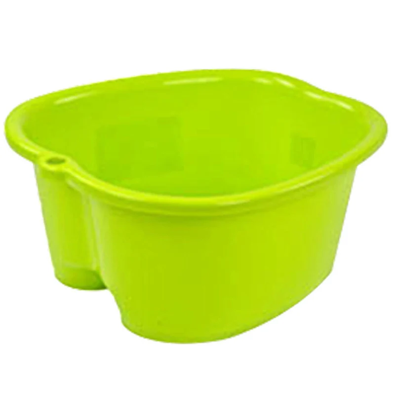 Green High Durable Foot Care Bath SPA Plastic Tub Foot Soak Basin Pedicure Detox Massage Feet UEJ - Цвет: Green