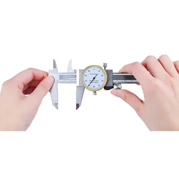 

0-150mm Vernier Caliper Metric Measurement Gauge Stainless Steel Micrometers