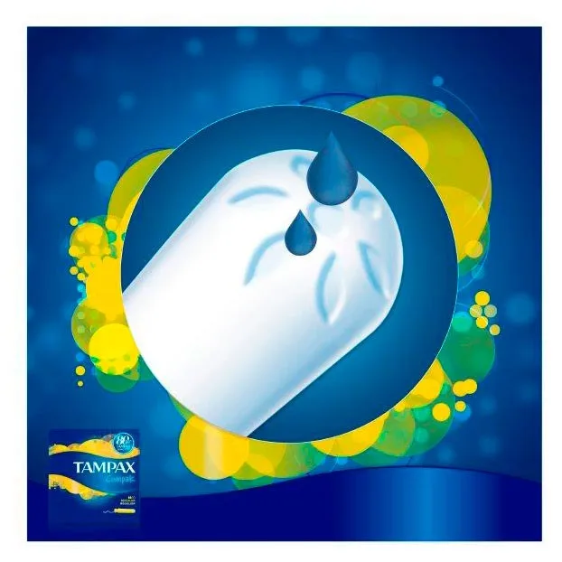 Тампоны с аппликатором Tampax Compak Regular, 2 капли, 16 шт