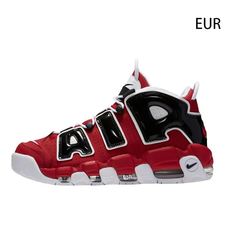 Nike Air More Uptempo OG Мужские дышащие баскетбольные кроссовки спортивные Дизайнерские кроссовки 414962-002 - Цвет: 921948-600