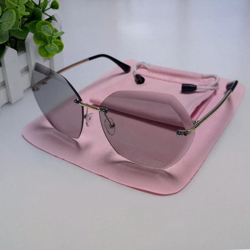 L01803R Женские солнцезащитные очки Ray Bann с большими градиентными линзами, солнцезащитные очки UV400, дизайнерские винтажные очки в стиле стимпанк, женские очки - Цвет линз: L01803R