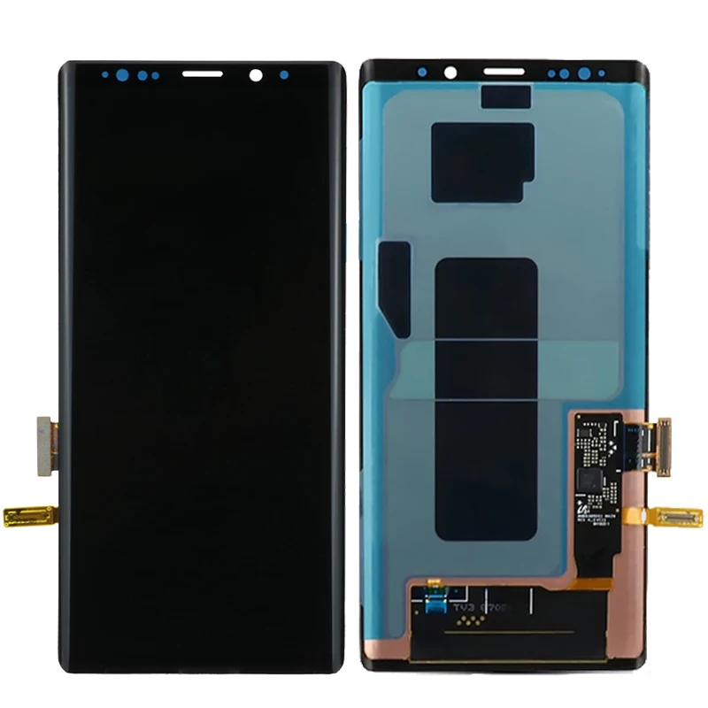 Note 9 lcd для samsung Galaxy Note 9 lcd с рамкой Super Amoled SM-N960F N960F/DS дисплей сенсорный экран
