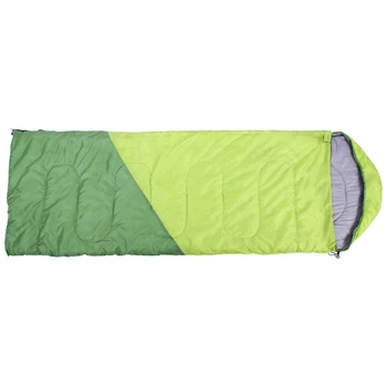 

Portable Folded Waterproof Envelope Cotton Warm Single Sleeping Bag Wonderful To Use At Home Or In Camping Traveling
