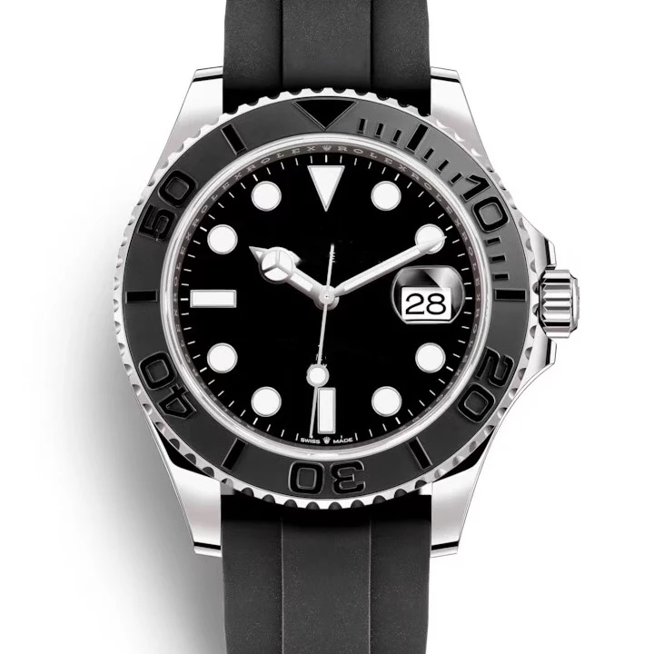 

Rose Gold Oysterflex Yacht Ceramic Designer Automatic mechanical men watches 2019 luxury brand Master Wristwatch 226659 Watch