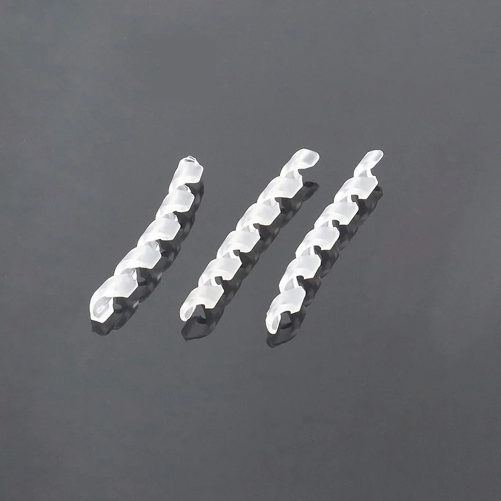 3pc-Transparent 5 шт. Защитная крышка для велосипедного тормоза кабель переключения корпус Силиконовые серьги велосипедные аксессуары Линейный изолятор для труб спираль - Цвет: 3pc-Transparent