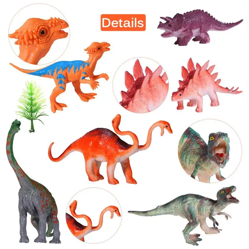 31 шт./компл. реалистичные динозавров модель игрушки долговечного нетоксичного динозавров модель игрушки ассортимент для малыша День рождения награды