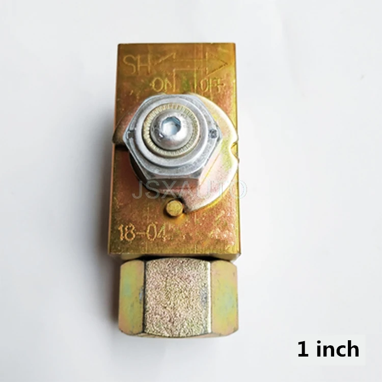 1 inch Отбойный молоток для экскаватора запорный клапан трубопровода в сборе экскаватор 60 Выключатель Молоток высокого давления трубы гидравлический шланг - Цвет: 1 inch