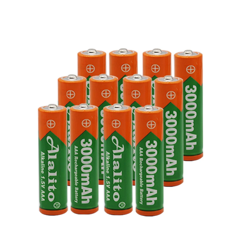 Новый бренд 3000mah 1 5 V AAA щелочная батарея аккумуляторная для дистанционного