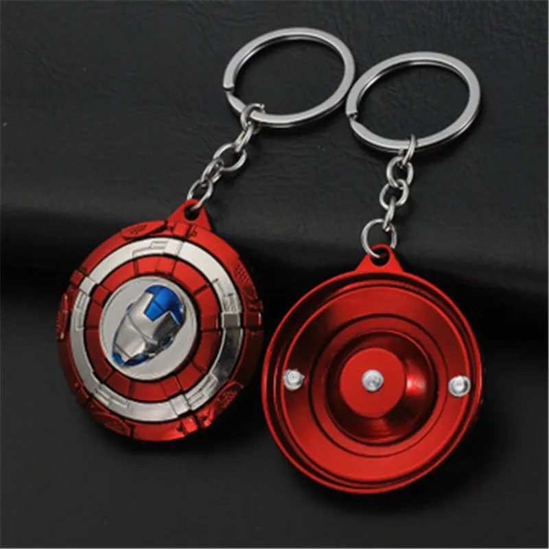 2020 Новый Marvel Мстители брелок Капитан Америка щит Халк в форме маски Бэтмена