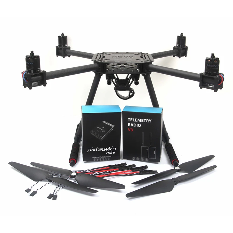 Набор для мультикоптера Holybro X500 Frame с Pixhawk4 и Pixhawk4 Mini Flight control RC FPV Quadcopter