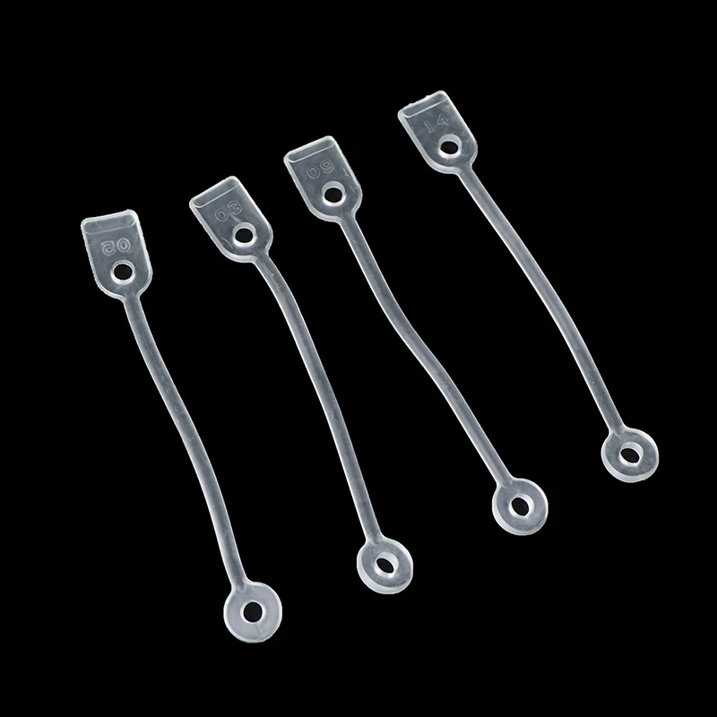 50pcs Perm Rod Bands Replacement Elastic Rubber Bands Perm Rods Curler Roller