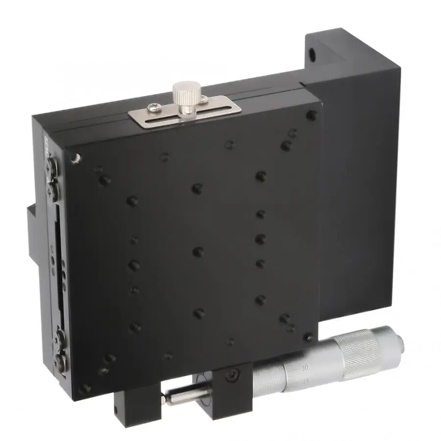 SEMZL100-AS Z микрометр ручной тонкой настройки поперечного ролика точность линейный предметодержатель 100*100 мм линейный подшипник