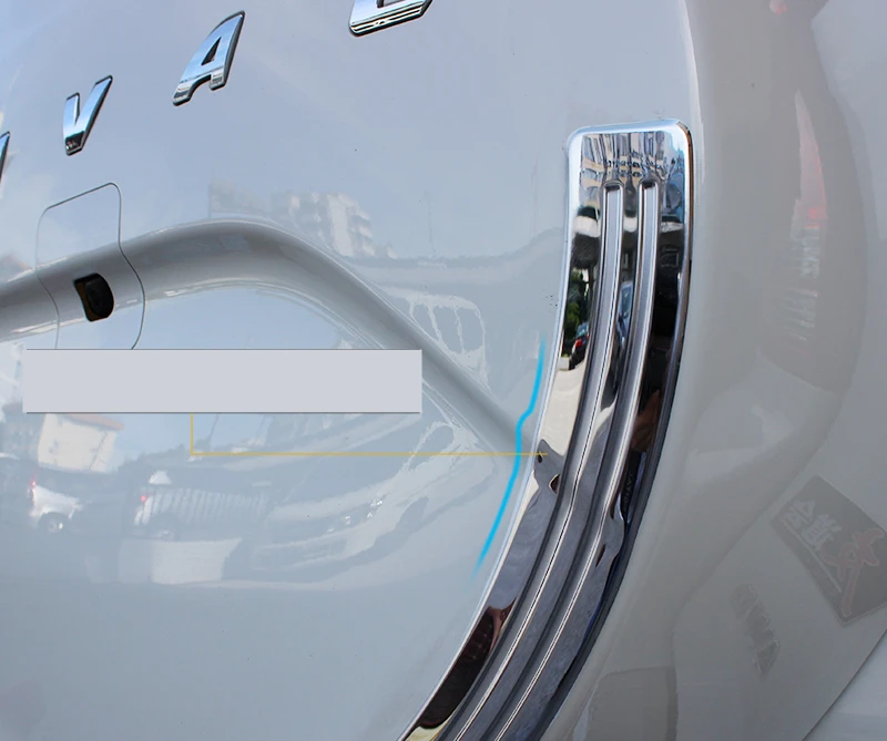 Для Haval H9- Автомобильная запасная шина, накладка, Запасная шина, покрытие из нержавеющей стали, декоративная яркая полоска, части для украшения автомобиля