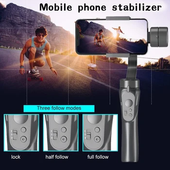 

3-Axis Flexible Handheld Gimbal Stabilizer Mobile Phone Holder For iPhone 8 Plus Xs Max Xr X 11 Pro For Huawei For Samsung