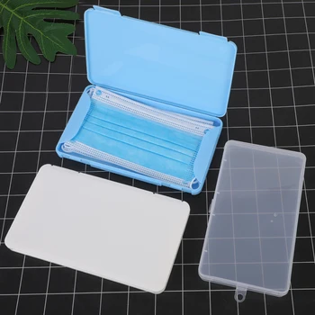 

Mask Case Storage Box Portable Disposable Face Masks Container Safe Disposable Mask Storage Box Organizer