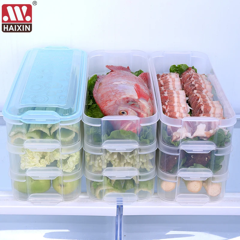 Kitchen Storage Container Set with Lid for Dry Fruit Nuts Flour Baby Food  Storage Organizer Bin - China Food Storage Containers and Dumpling Storage  Box price