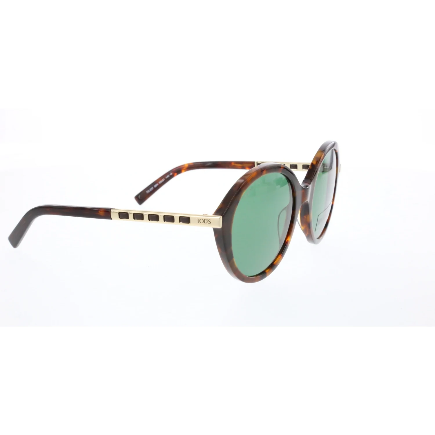 

Women's sunglasses to 0237 56n bone Brown organic round round 55-21-140 tods