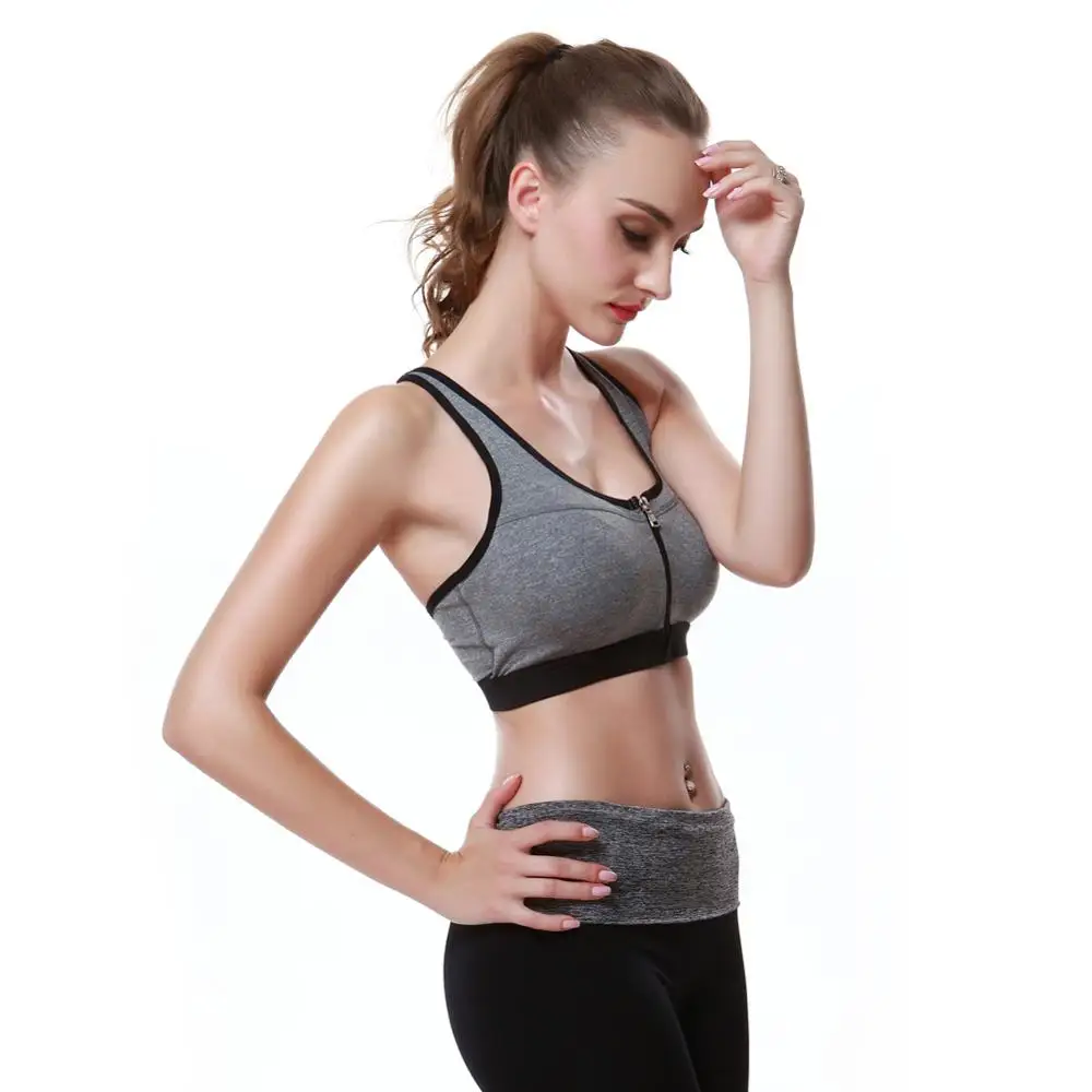 Women's Sports Bra Without Steel Ring High support Fitness Bra Women's Breathable Sweat-wicking Sports Underwear