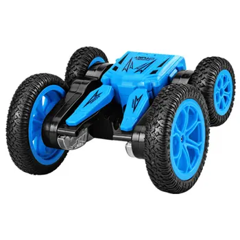 

Q71 2.4G Remote Rotating Double-Sided Stunt Car with Light Dump Truck Children Charging Transforming Toy
