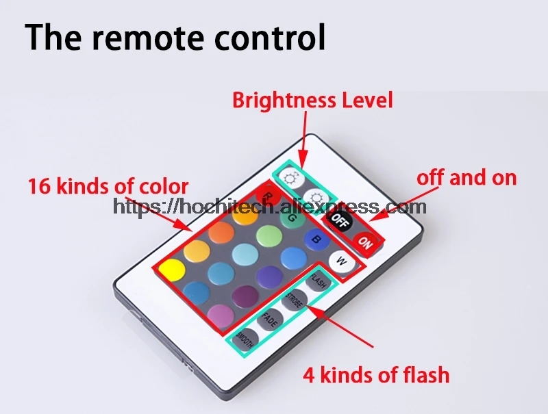 HochiTech 5050 SMD Хлопок многоцветный RGB светодиодный набор ангельских глаз с пультом дистанционного управления для 2007-14 'Chevrolet Silverado 1500 2500 3500