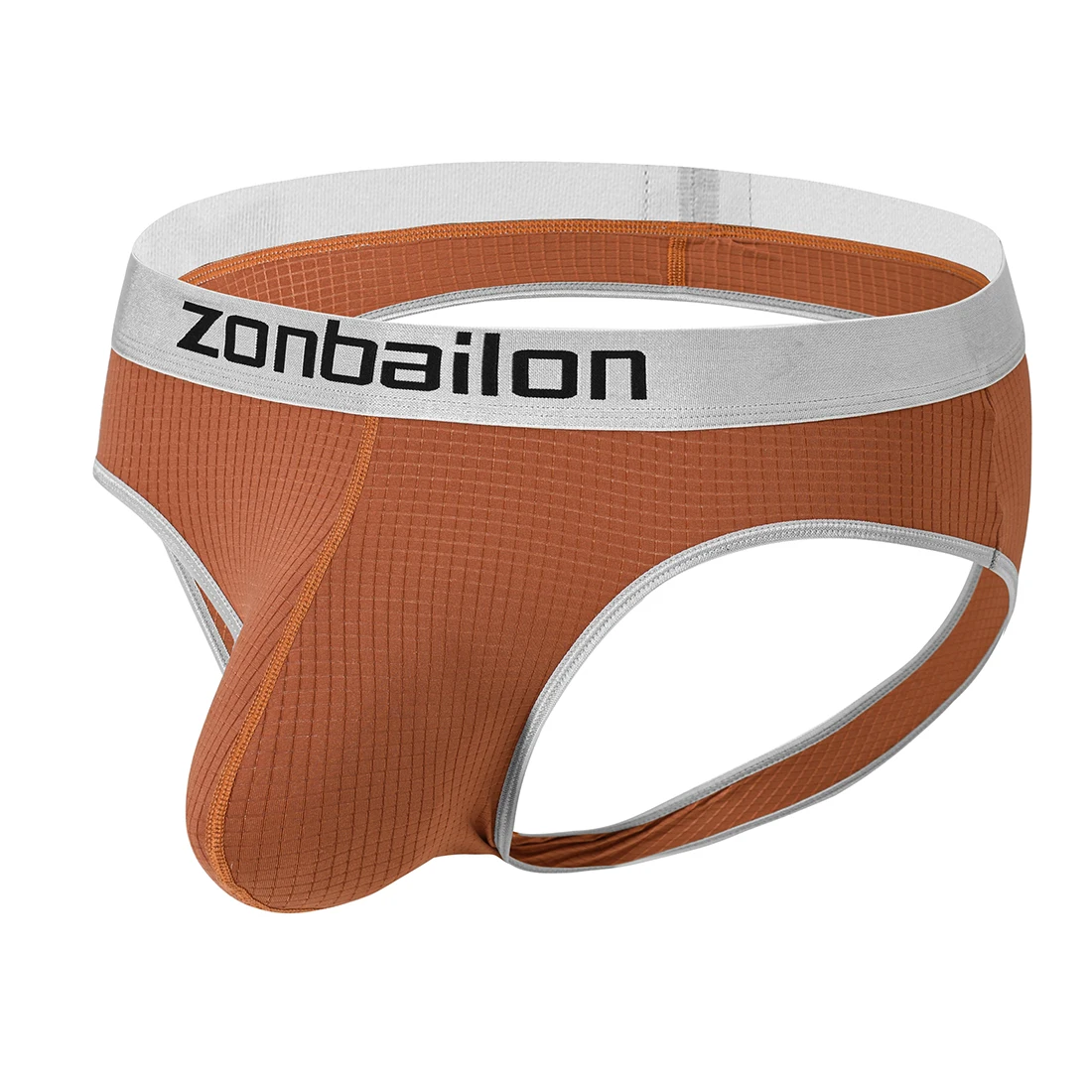 Zonbailon Mens Briefs Sexy Bikini Briefs Hollow Buttocks Sissy Men's Underwear Comfortable Underpants