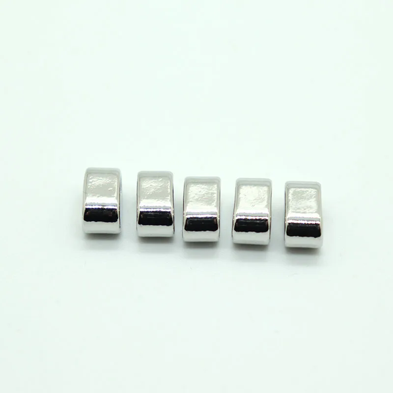 Alloy Metal Beads for Jewelry Making Black Silver DIY Bracelet Necklace