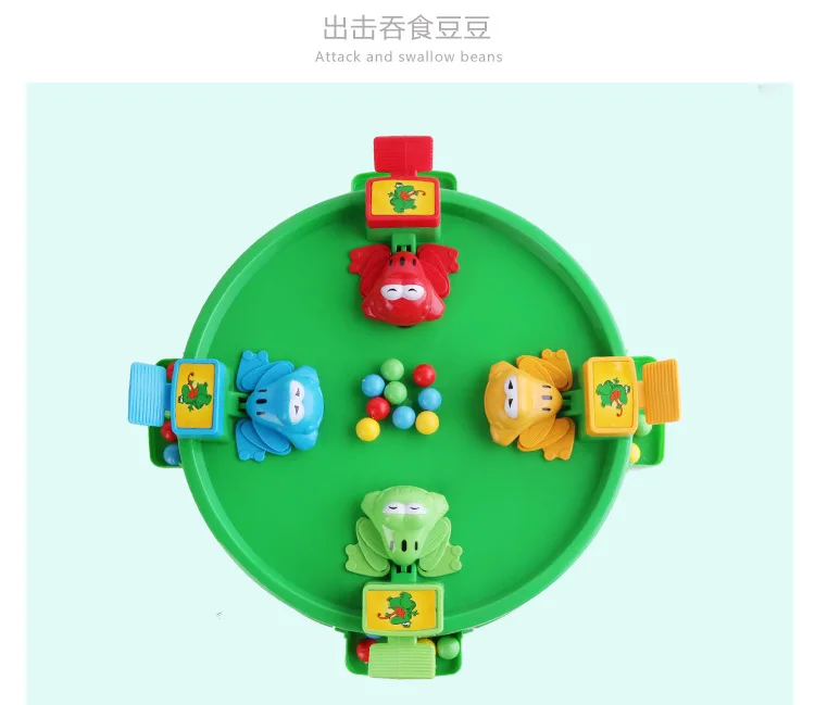 Douyin Стиль Знаменитостей Кормление Ласточка бусины лягушка PAC-Повседневная настольная игра для родителей и детей игра интерактивная игрушка