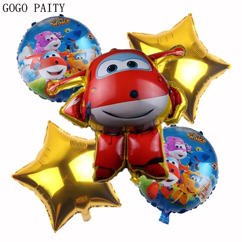 GOGO paity 3D супер воздушный шар с крыльями игрушки День рождения украшения Детские воздушные шары высокого качества