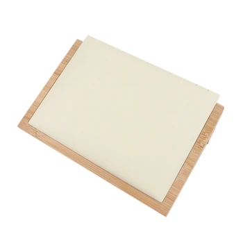 

Bamboo Wood /PU Leather Necklace Pendant Display Stand Holder Women Jewelry Display Rack Holder