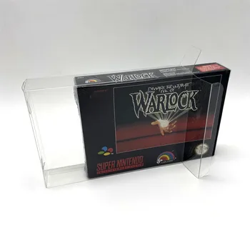 

Collection box display box protection box and storage box for Super Nintendo Entertainment System SNES games