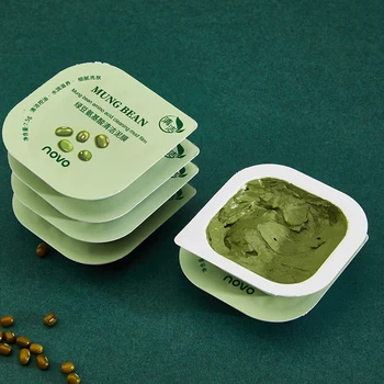 

Face Mask Cream Mung Bean Clay Mask Oil Control Deep Cleaning Blackhead Remover Nourishing Moisturizing Mask Mud TSLM2