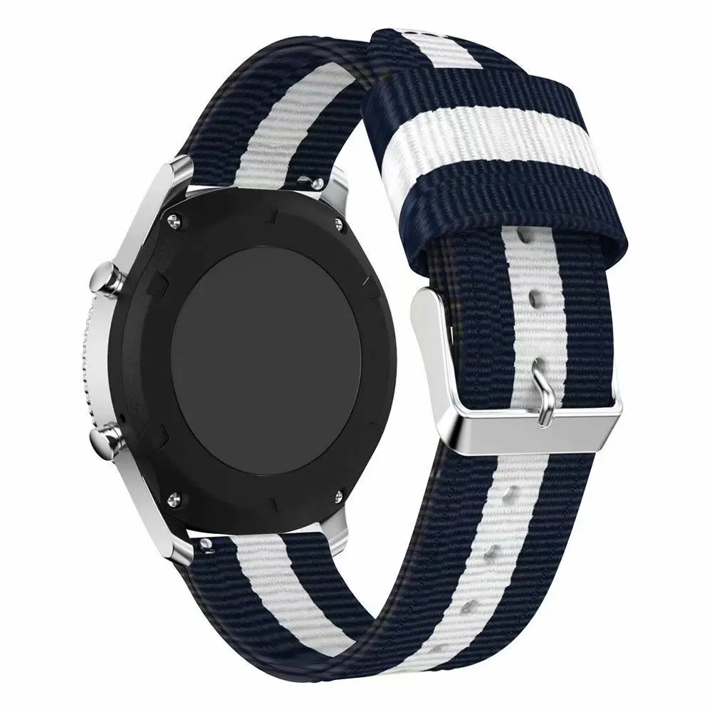 22 мм нейлоновый ремешок для часов Galaxy Watch 46 сменный спортивный samsung gear S3 Classic Frontier