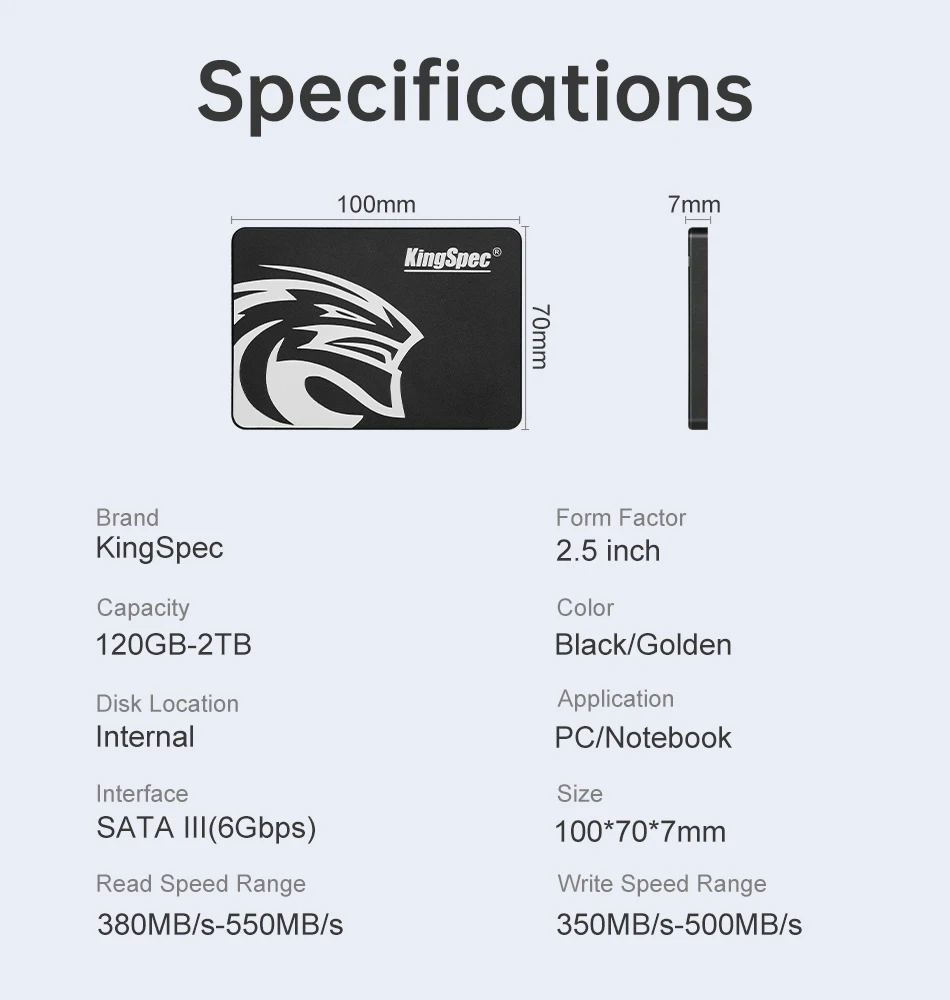 Kingspec ssd hdd 2.5 SATA3 ssd 120ギガバイト240ギガバイト480ギガバイト128ギガバイト256グラム1テラバイト2テラバイト内部ソリッドステートハードドライブノートpcのハードディスクデスクトップ Kingspec ssd hdd 2.5 SATA3 ssd 120ギガバイト240ギガバイト480ギガバイト128ギガバイト256グラム1テラバイト2テラバイト内部ソリッドステートハードドライブノートpcのハードディスクデスクトップ