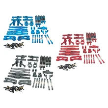 

28pcs 1/12 RC Front Shock Absorber Damper Link Rod Linkages Steering Cups Replacement Parts for Wltoys 12428 12423 FY 01 02 03