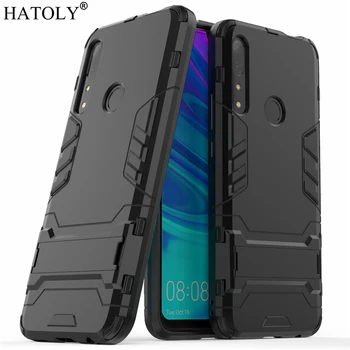 

HATOLY For Armor Case Huawei Honor 9X Cases STK-L21 Robot Silicone Rubber Hard Back Phone Cover For Huawei Honor 9X RU Version
