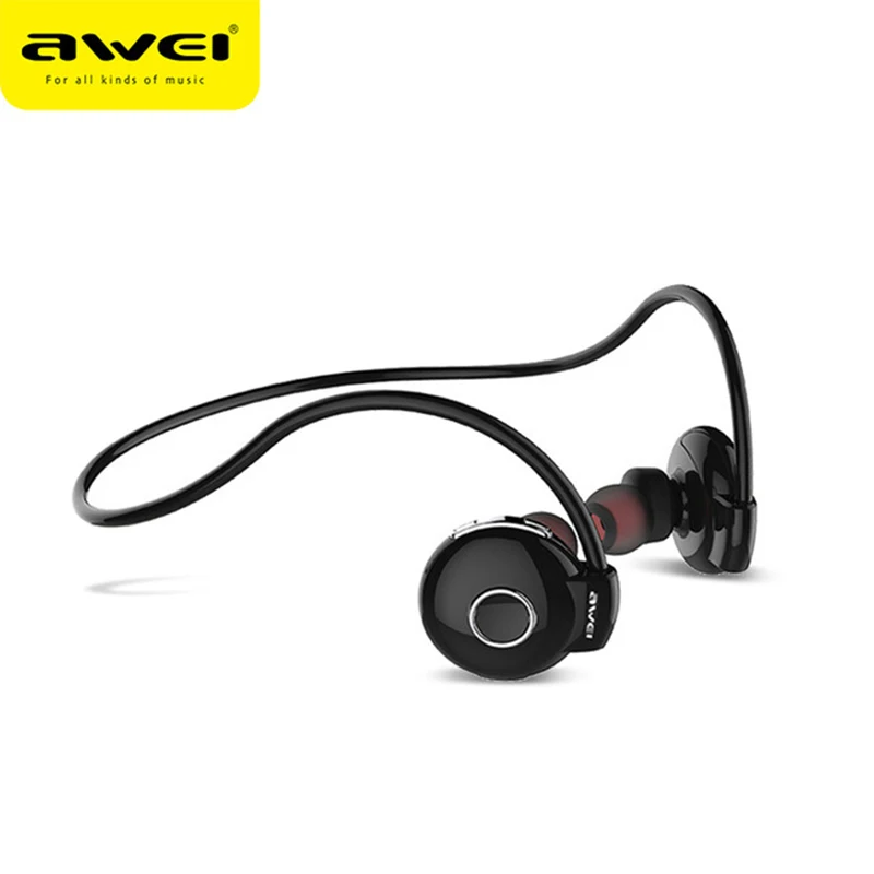 AWEI A845BL беспроводные блютуз наушники вкладыши Bluetooth спортивные гарнитуры с
